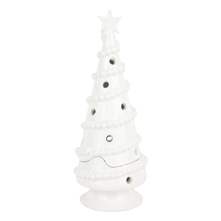 Foresta White Large Garland Tree