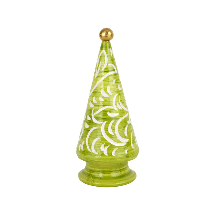 Foresta Lime Green Scroll Tree