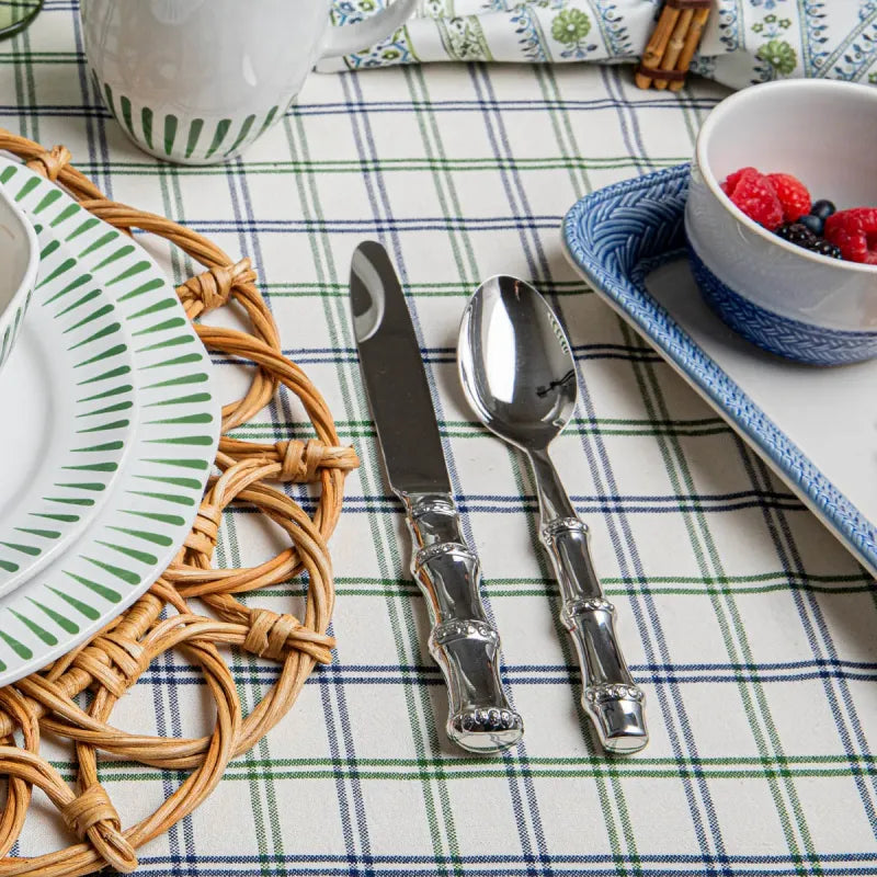 Bamboo 5 Piece Place Setting - Polished