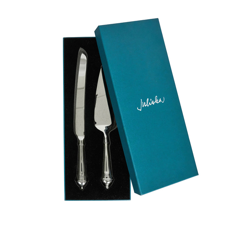 Berry & Thread Bright Satin Cake Knife & Server Set