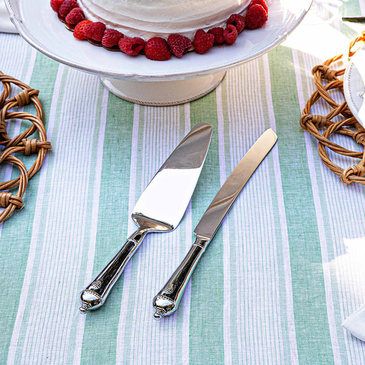 Berry & Thread Bright Satin Cake Knife & Server Set