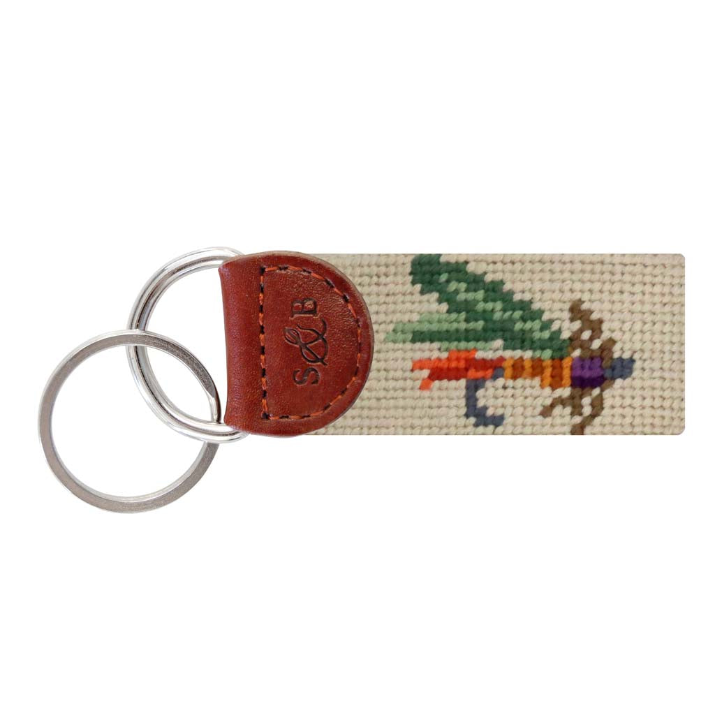 Needlepoint Key Fob