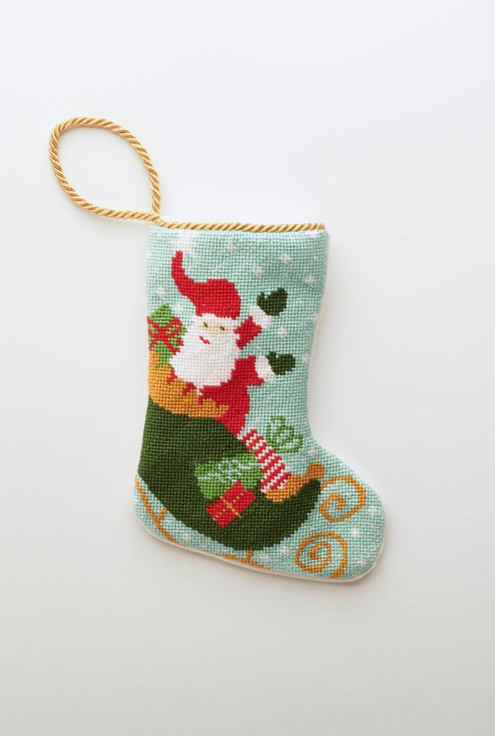 Limited Edition: Coton Colors: To All A Good Night Santa Bauble Stocking