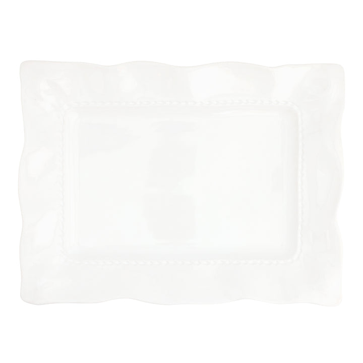 Giorno White Rectangular Platter