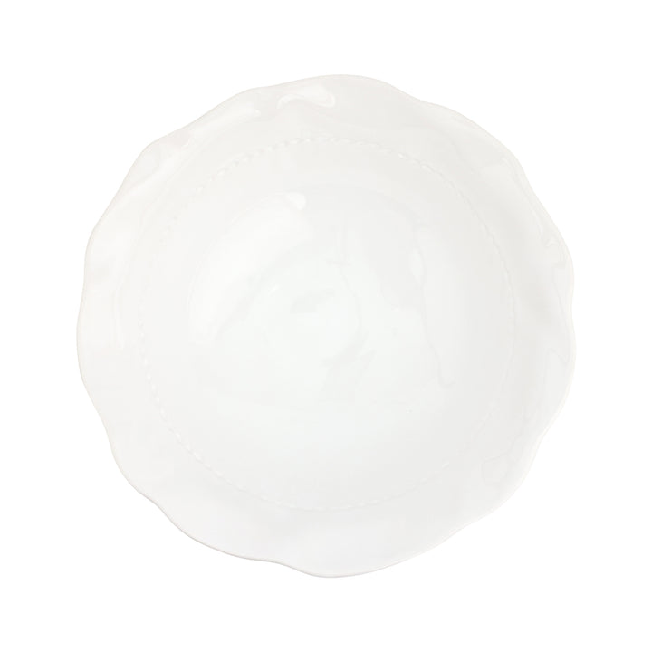 Giorno White Medium Serving Bowl