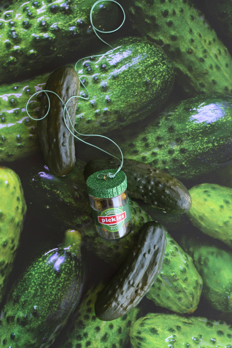 Kosher Baby Dill Pickles Ornament