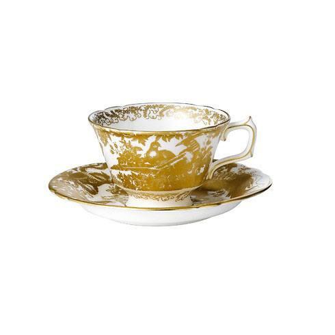 Aves - Gold Tea Cup