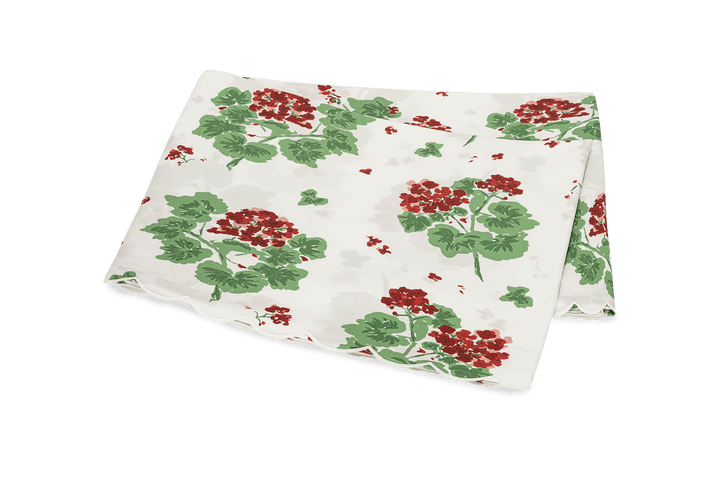 Geranium Flat Sheet by Matouk
