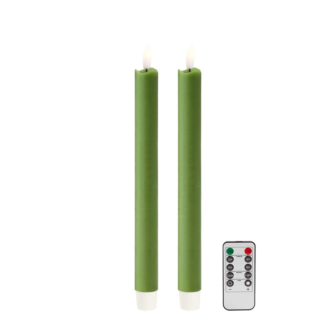 23cm LED Candle-Green