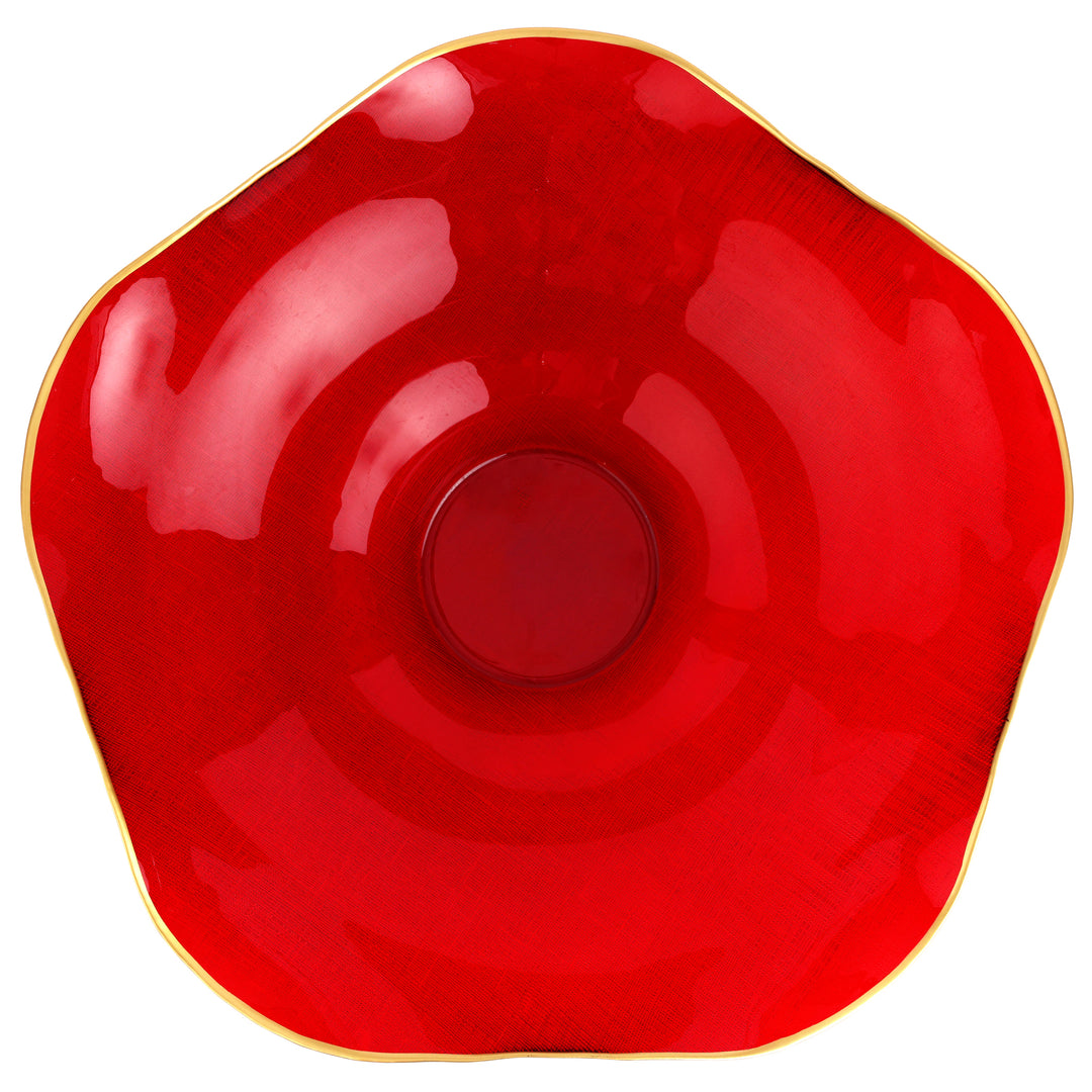 Holiday Glass Centerpiece