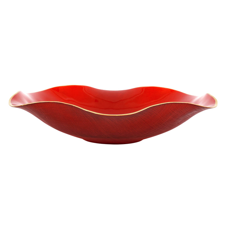 Holiday Glass Medium Serving Bowl