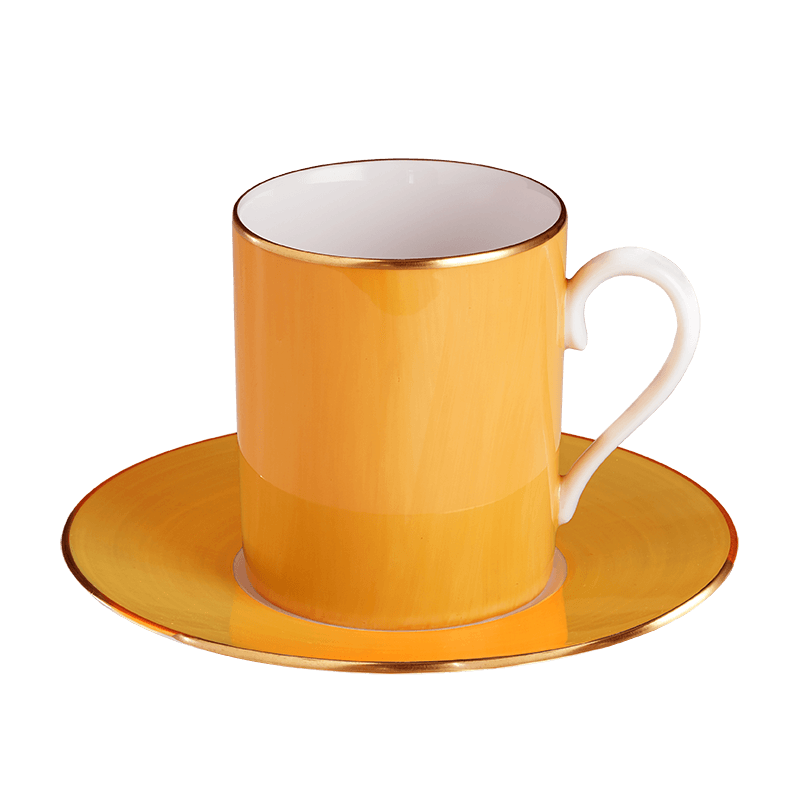 Lexington - Southern Yellow (Jaune Sud) Tall Cup & Saucer