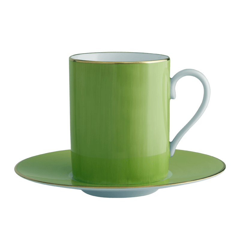Lexington - Green (Vert) Tall Cup & Saucer