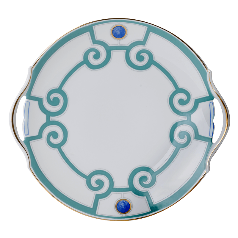 Grand Parc Round Cake Dish W/Handle