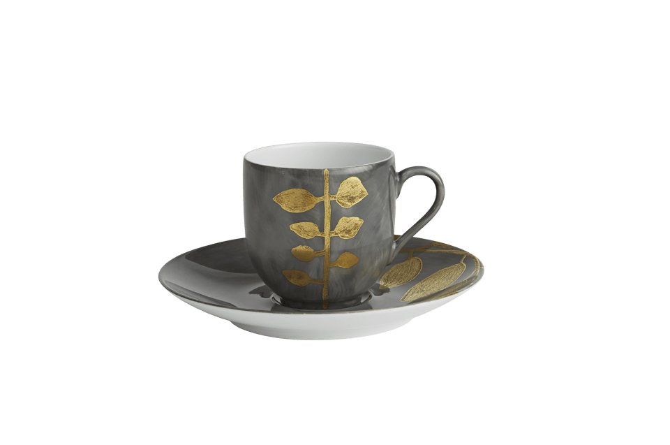 Daphne - Ardoise Coffee Cup & Saucer