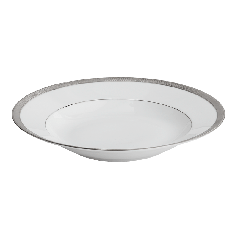 Malmaison - Platinum With Filet French Rim Soup Plate