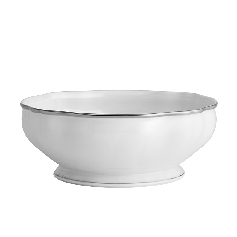 Colette - Platinum Salad Bowl