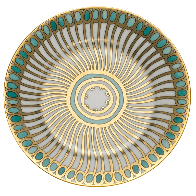 Syracuse - Turquoise Bread & Butter Plate