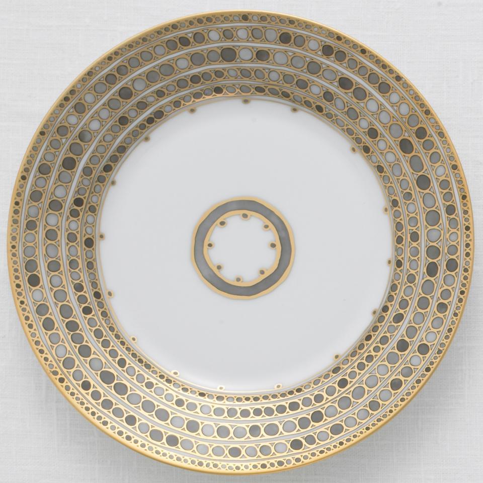 Syracuse - Taupe Dessert Plate
