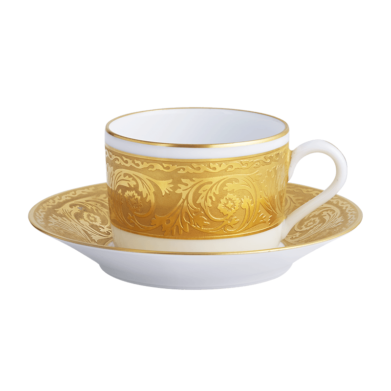 Versailles - Gold Tea Cup & Saucer