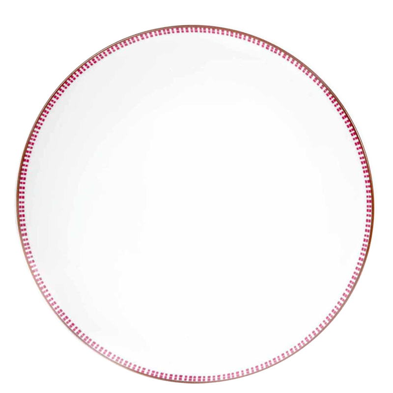 Chandighar Fuchia Dinner Plate