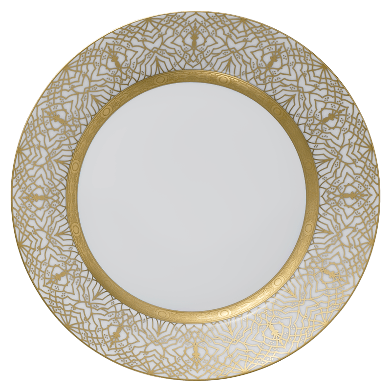 Farahnaz - White Dinner Plate