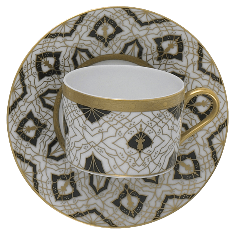 Farahnaz - Black Tea Cup & Saucer