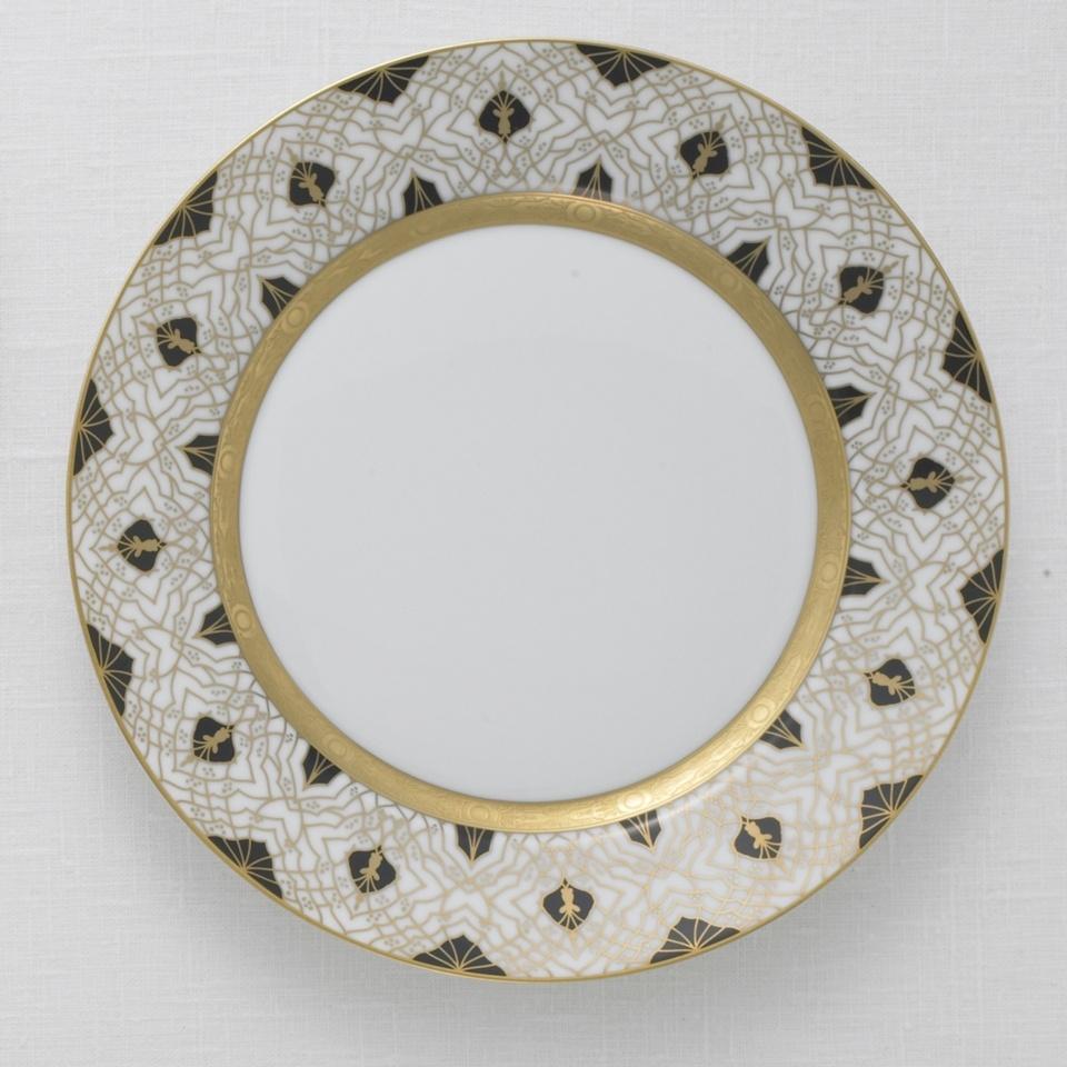 Farahnaz - Black Dinner Plate