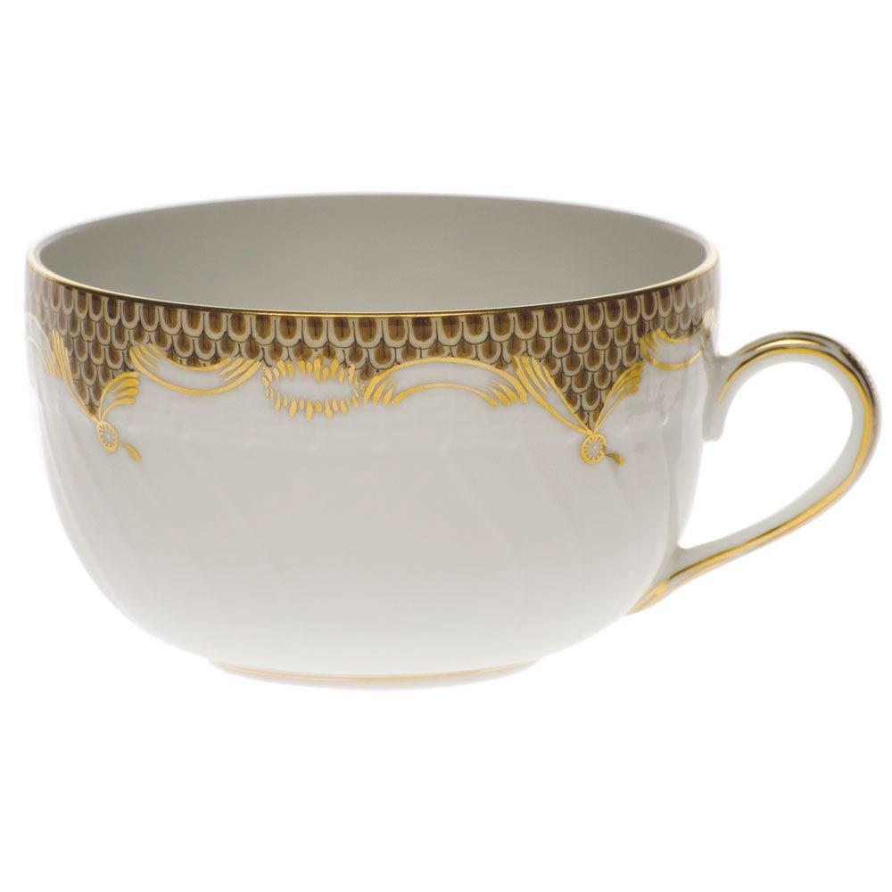 Fish Scale Brown Canton Cup