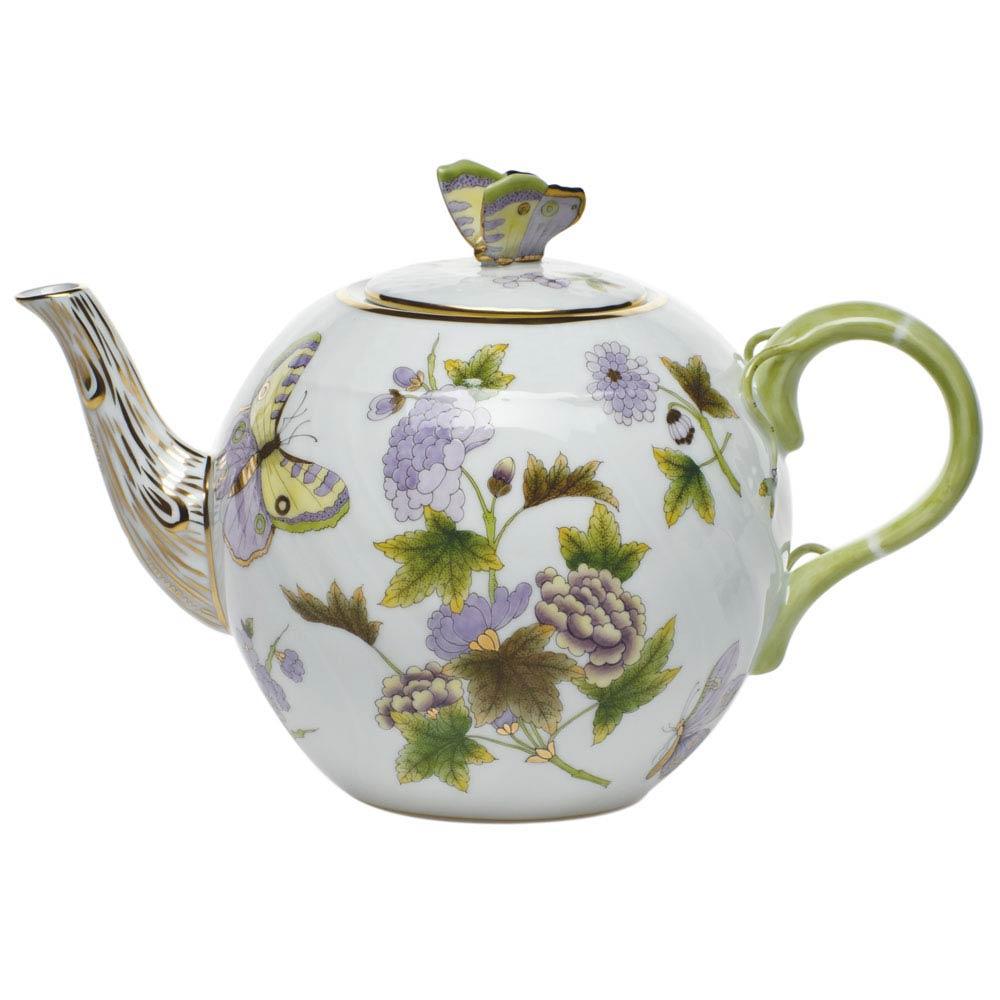 Royal Garden Tea Pot With Butterfly