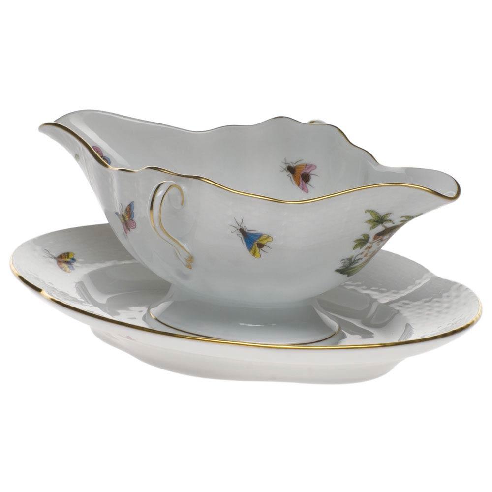 Rothschild Bird Gravy Boat With Fixed Stand