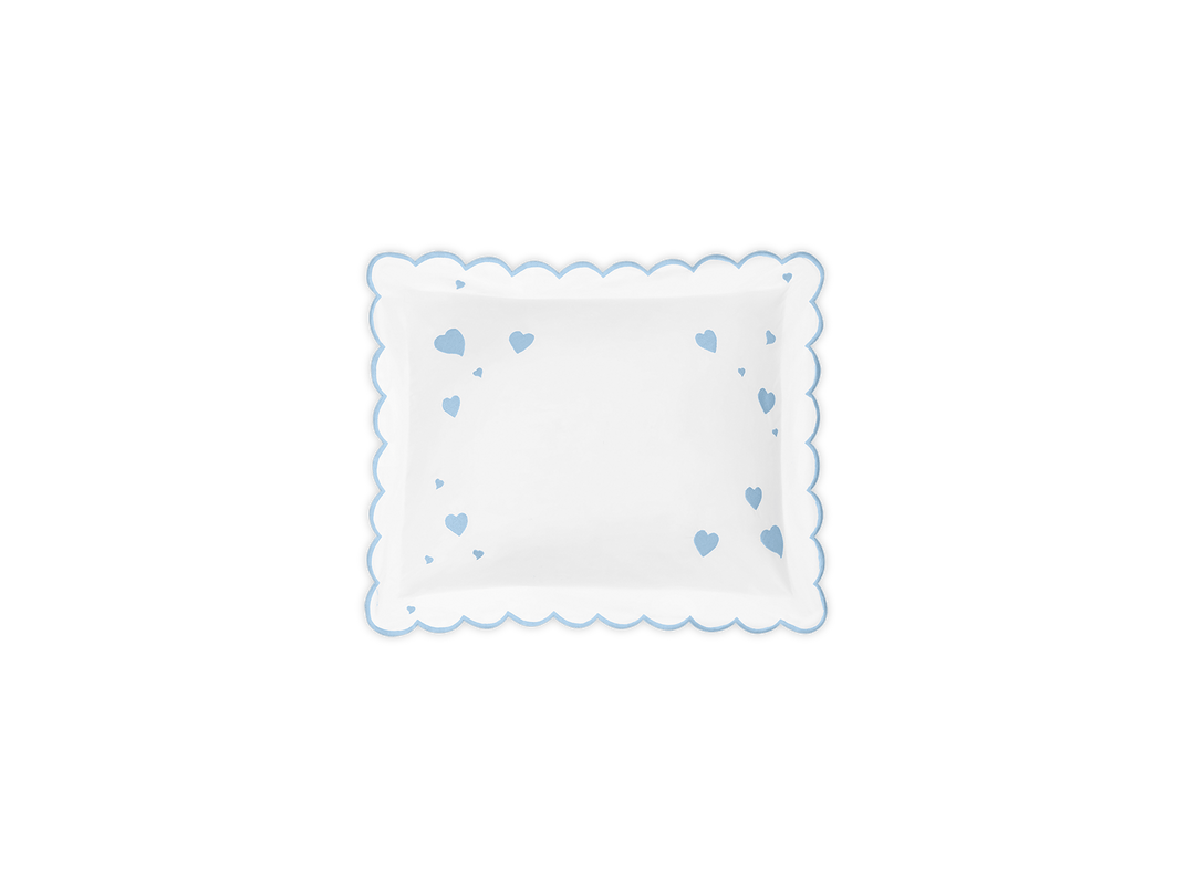 Hearts Mini Pillow Sham by Matouk