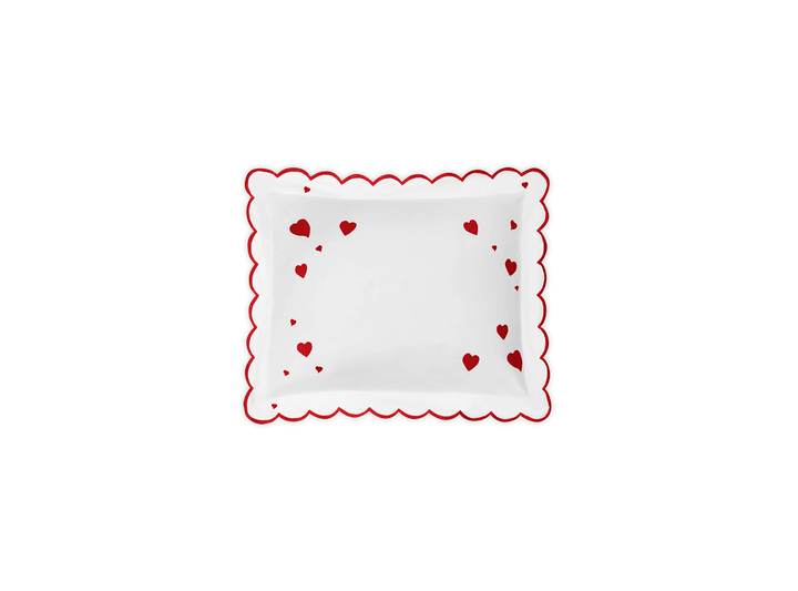 Hearts Mini Pillow Sham by Matouk
