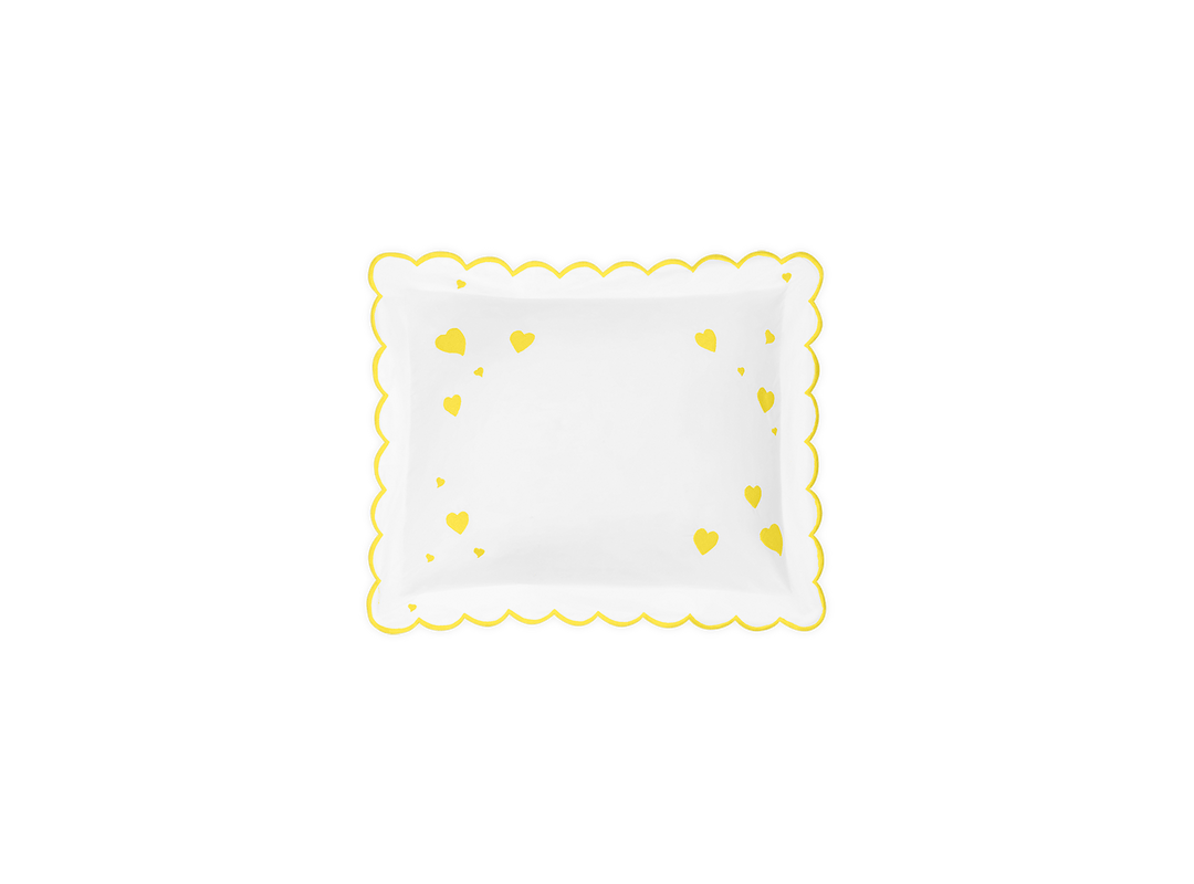 Hearts Mini Pillow Sham by Matouk