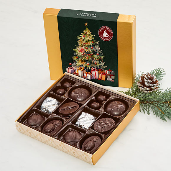 Dark Chocolate Tree Assortment - 22 pc