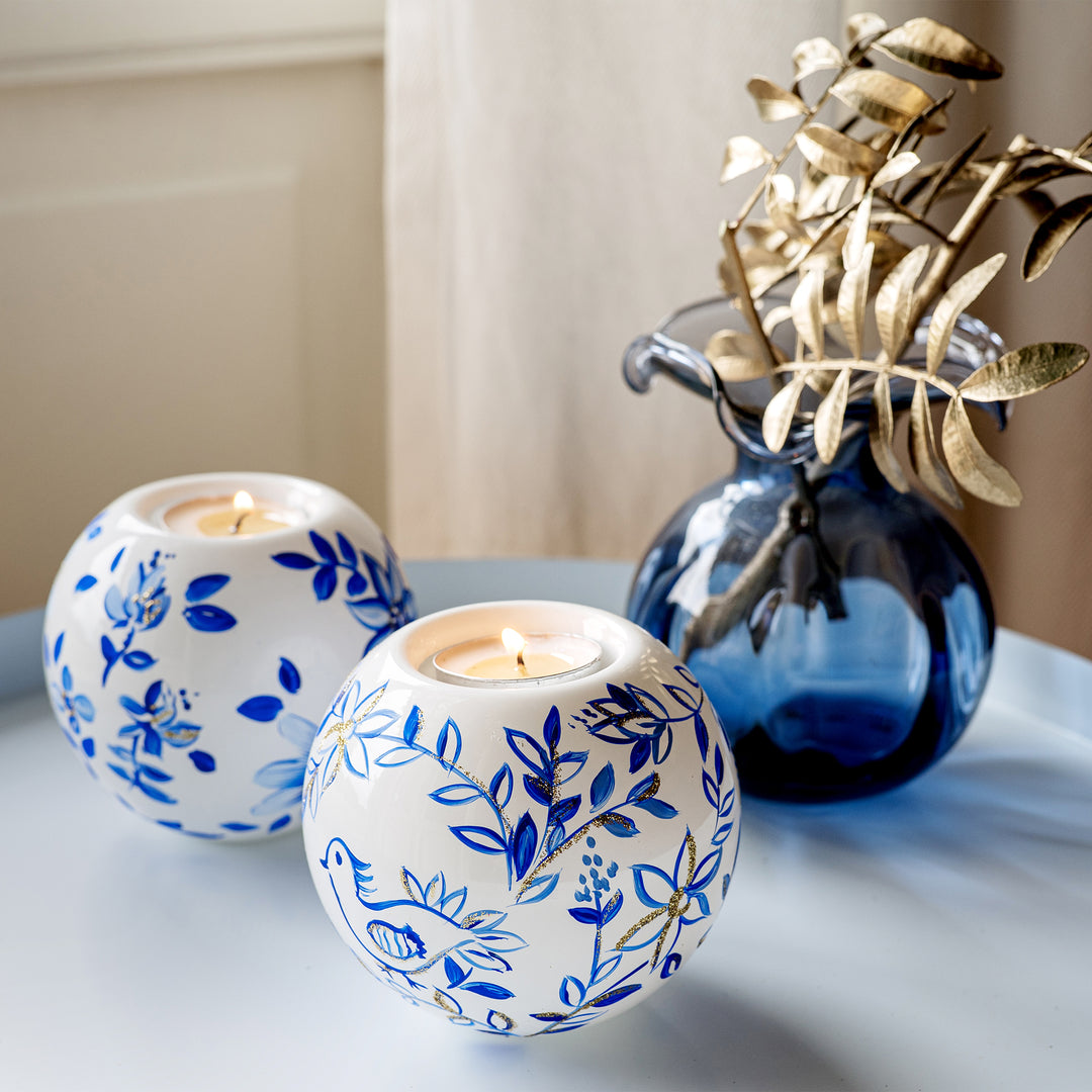 Illuminare Blue Birds Votive