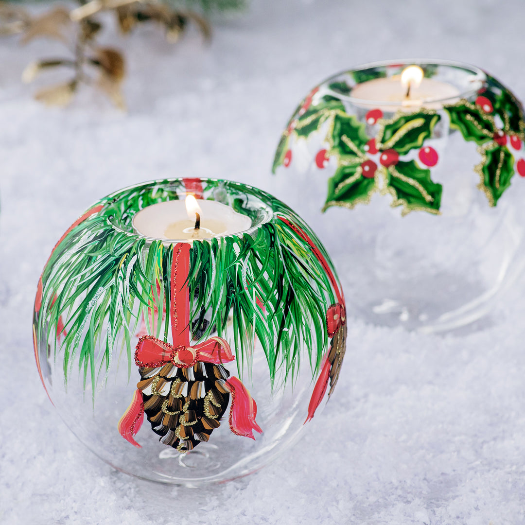 Illuminare Holiday Pinecones Votive