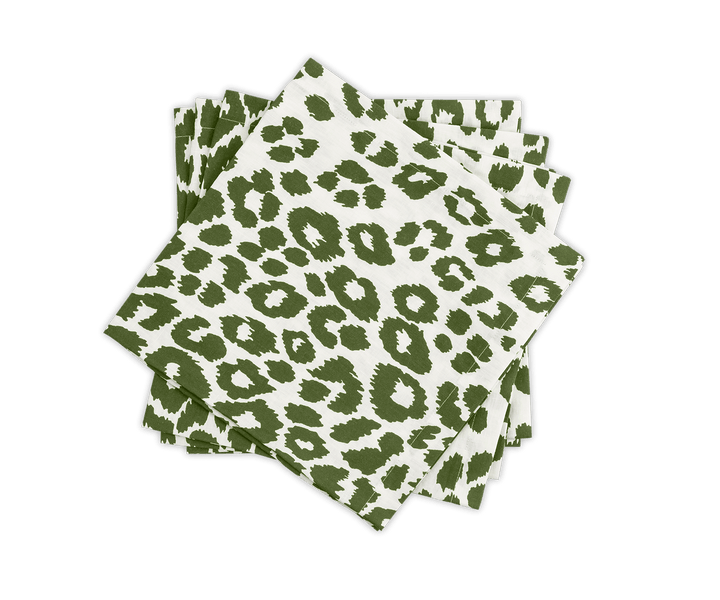 Iconic  Leopard Napkins