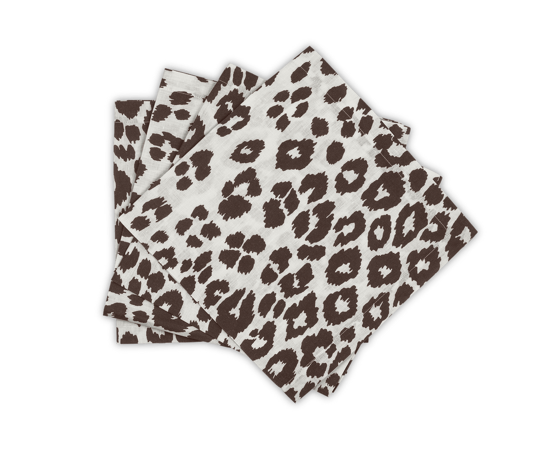 Iconic  Leopard Napkins