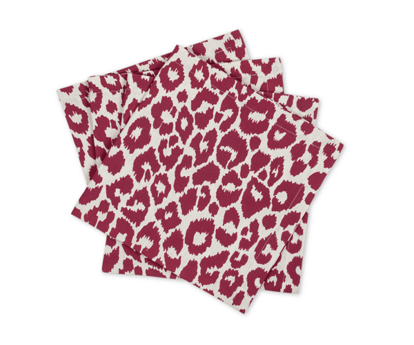 Iconic  Leopard Napkins