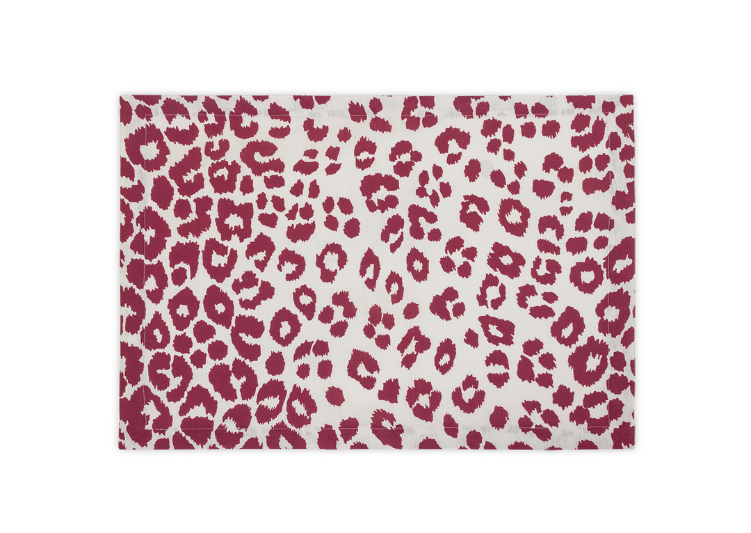 Iconic Leopard Placemat (Set of 4) by Matouk