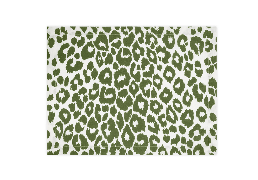 Iconic Leopard Placemat (Set of 4) by Matouk