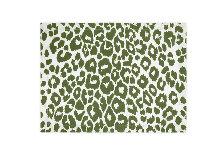 Iconic Leopard Placemat (Set of 4) by Matouk