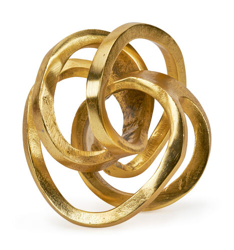 Metal Sculpture Large gold