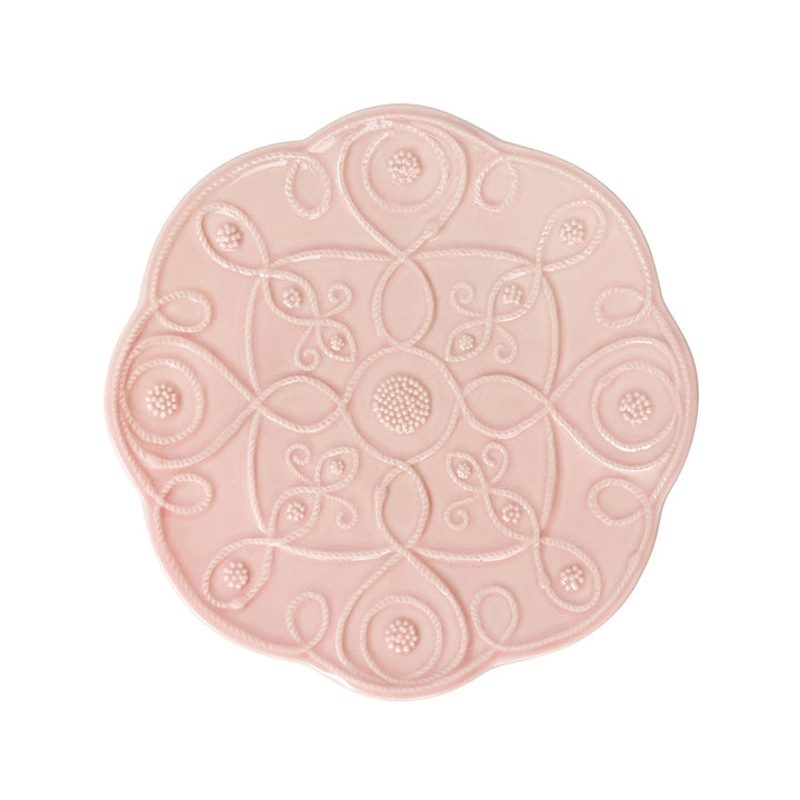 Jardins Du Monde Side/Cocktail Plate Assorted Set/4 - Blush