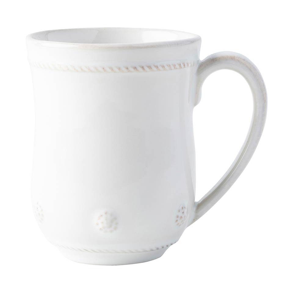 Berry & Thread Classic Whitewash Mug