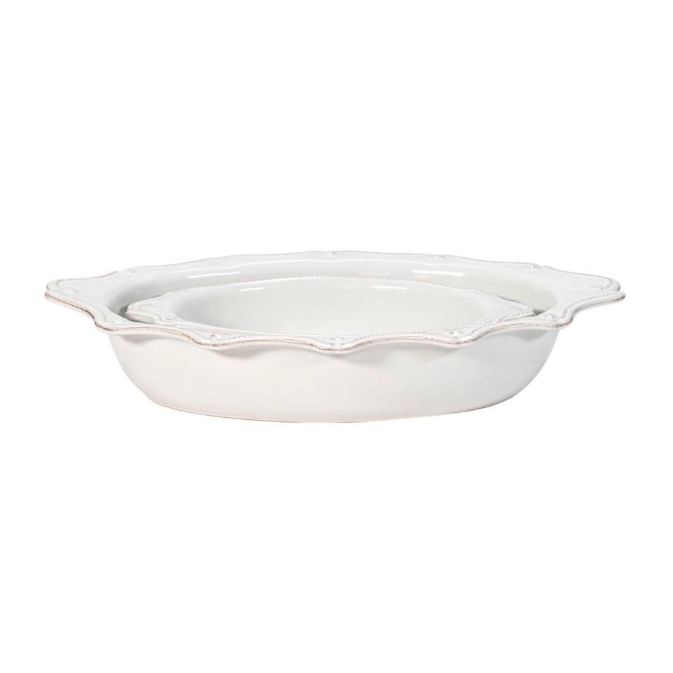 Berry & Thread Whitewash Oval Baking 2pc Set