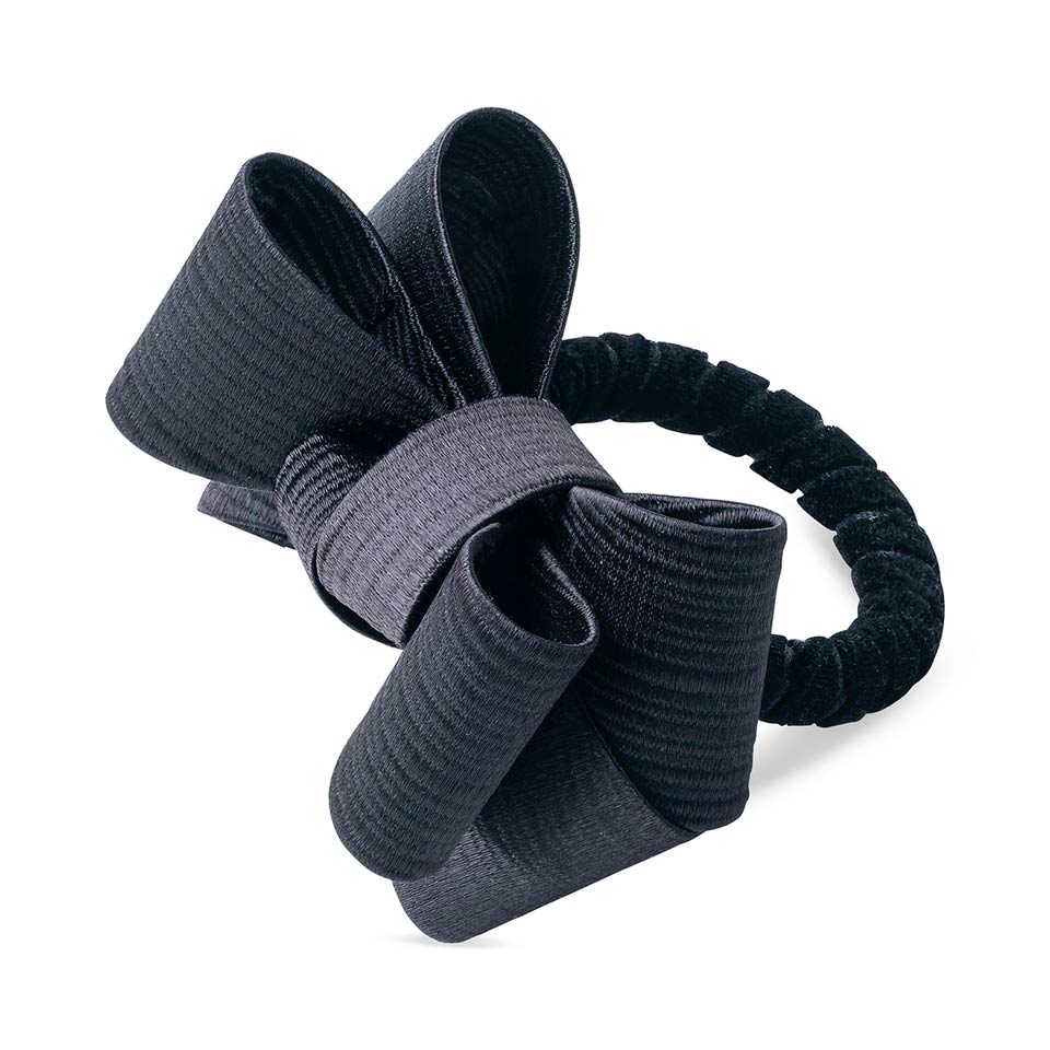 Tuxedo Black Napkin Ring Set/4