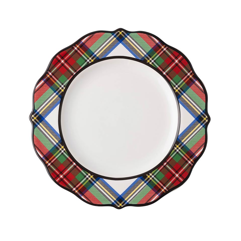 Stewart Tartan Dessert/Salad Plate