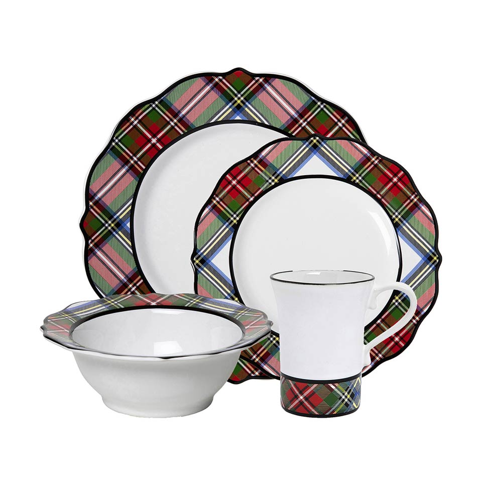 Stewart Tartan 16pc Set (TN01/88,TN02/88,TN07/88,TN06/88)